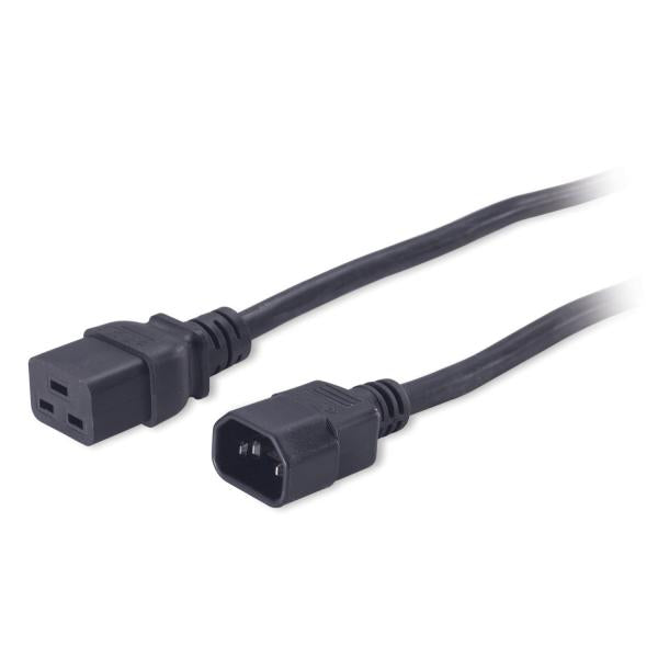 APC C19/C14 2m Nero 1,98 m IEC C14 Accoppiatore C19 (Pwr Cord, 10A, 100-230V, C14 to C19)ApcAP9878