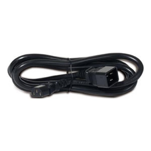 APC C13/C20 2m Nero 1,98 m IEC C20 Accoppiatore C13 (Power Cord, C13 to C20, 2.0m)ApcAP9879
