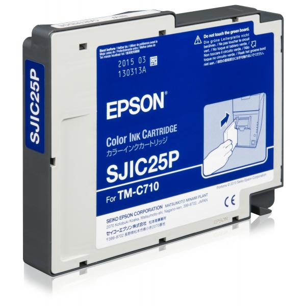 Epson SJIC25P Ink Cartridge (SJIC25P CARTRIDGE FOR TM-C710)EpsonC33S020591