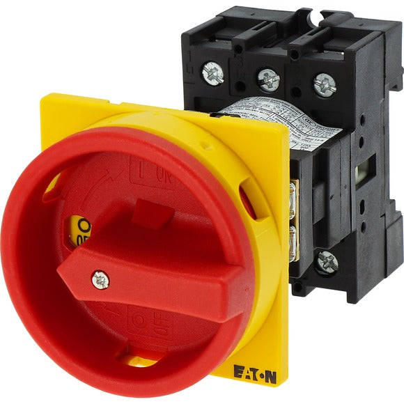 Eaton P1-25/V/SVB interruttore elettrico Interruttore rotante 3P Rosso, Giallo (P1-25/V/SVB [3 POLE 25A RATED)Eaton4015080553359055335