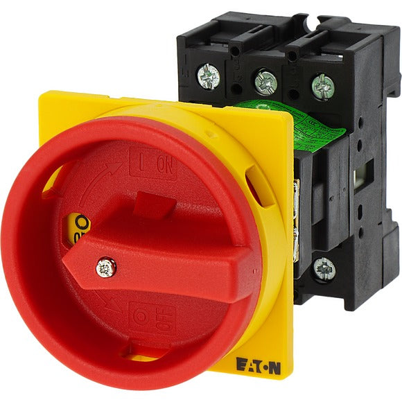 Eaton P1-32/V/SVB Interruttore rotante 3P Rosso, Giallo (P1-32/V/SVB Emergency-Stop)Eaton4015080956761095676