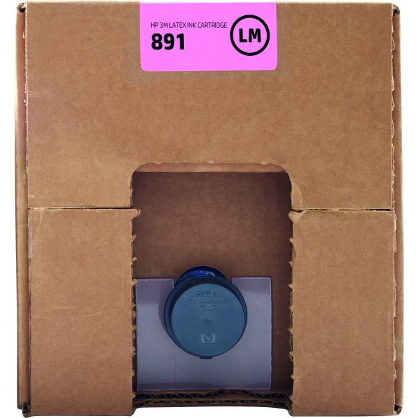 HP Cartuccia inchiostro Latex magenta chiaro 3M 891 da 10 litri (HP 891 - lys magenta - original - bl?k)HpG0Y77A