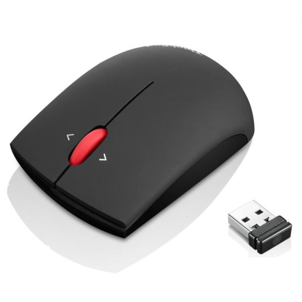 Lenovo 03X6321 mouse Ufficio Ambidestro RF Wireless Ottico 1200 DPI (ThinkPad Precision Wireless - Mouse, Midnight Black - Warranty: 3M)Lenovo571506372557303X6321
