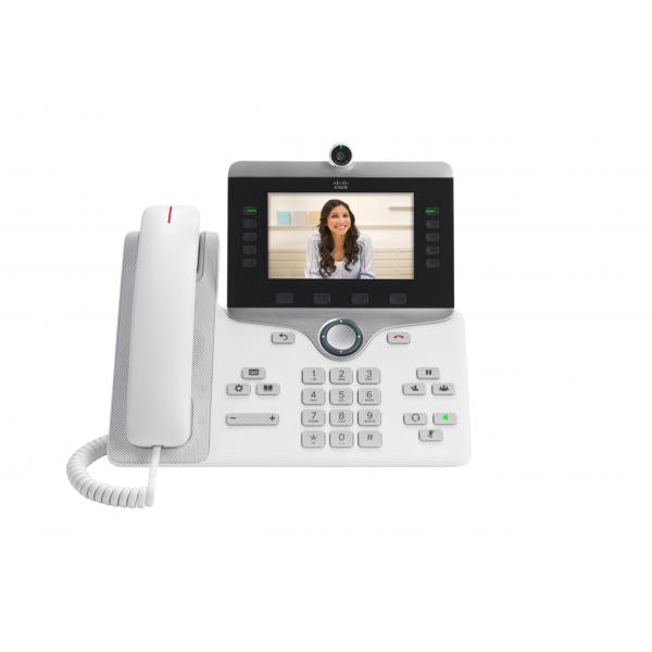 Cisco IP PHONE 8845 telefono IP Antracite LCD (Cisco IP Phone 8845 - Telefono video IP - con videocamera digitale, interfaccia Bluetooth - SIP, SDP - 5 linee - carbone)CiscoCP-8845-K9=