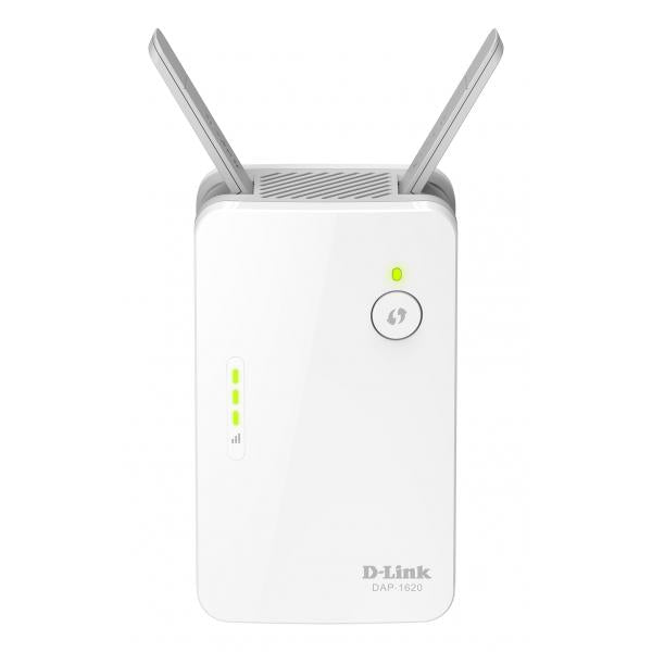 D-Link DAP-1620/E moltiplicatore di rete Ripetitore di rete Bianco (WIRELESS RANGE EXTENDER AC1200 - IN)D-linkDAP-1620/E