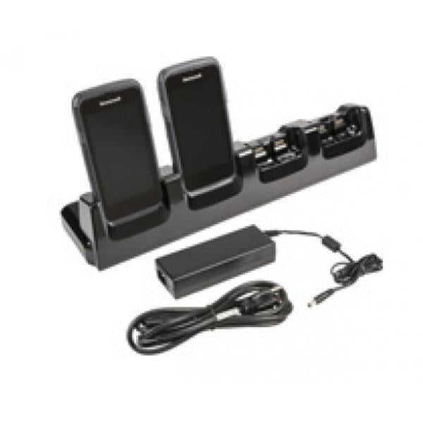 Honeywell CT50-CB-2 Caricabatterie per dispositivi mobili PDA Nero AC Interno (DOLPHCT50 KIT DOCK PW SUPL CORD - FOR RECHARGE UP TO 4 COMP)HoneywellCT50-CB-2