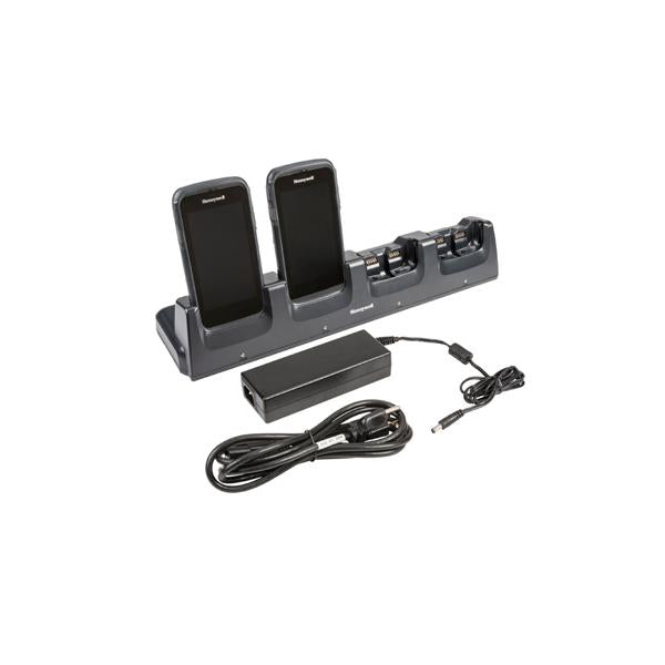 Honeywell CT50-NB-2 Caricabatterie per dispositivi mobili PDA Nero AC Interno (DOLPHCT50 KIT DOCK PW SUPL ETHN - FOR CHARGE UPTO 4 COMP EU CORD)HoneywellCT50-NB-2