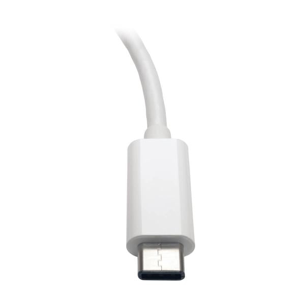 Tripp Lite U436-06N-GBW scheda di interfaccia e adattatore (Eaton Tripp Lite Series USB-C to Gigabit Ethernet NIC Network Adapter 10/100/1000 Mbps White - Adattatore di rete - USB-C 3.1 - Gigabit Ethernet - bianco)Eaton0037332189240U436-06N-GBW