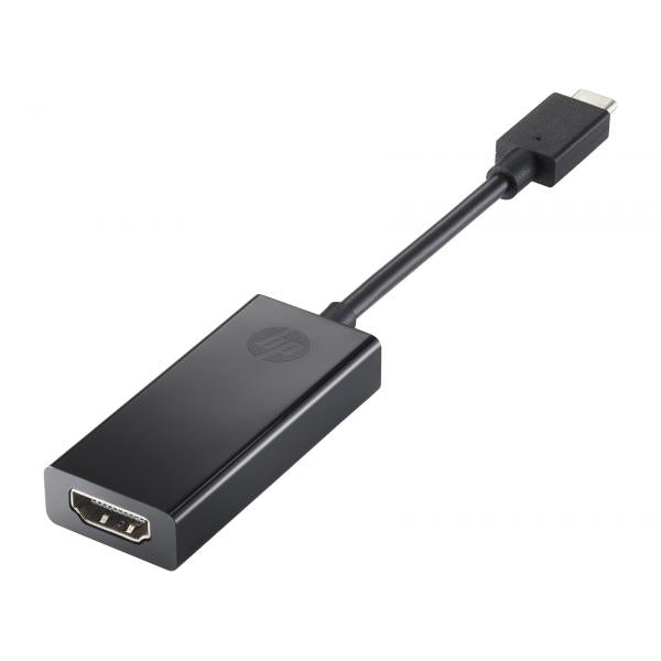 HP USB-C to HDMI Adapter adattatore grafico USB Nero (External videoadapter - **New Retail** - USB Type-C - HDMI - Warranty: 12M)Hpe4514953940536N9K77AA#AC3