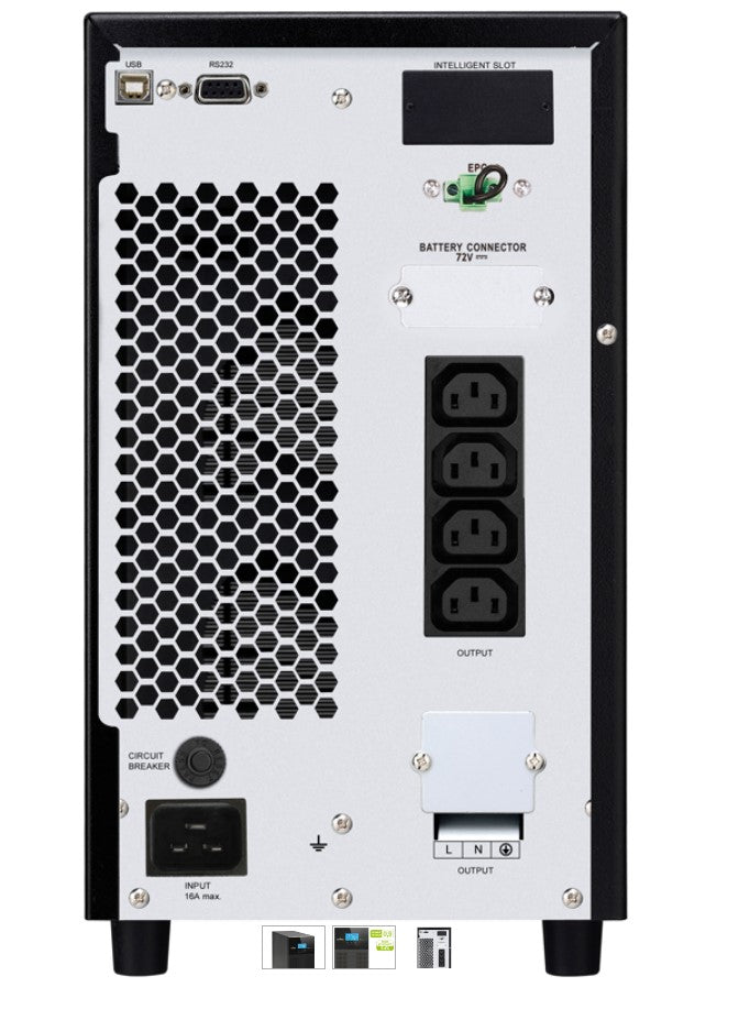 TECNOWARE UPS EVO DSP PLUS 3.600 ON LINE IN VERSIONE DESK