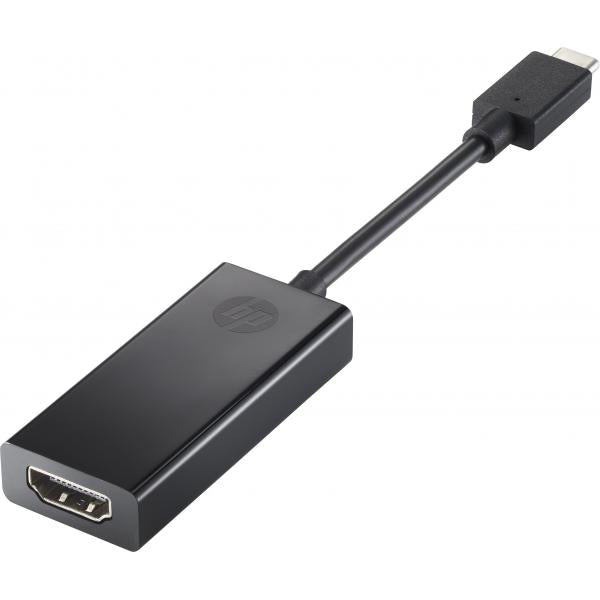 HP USB-C to HDMI Adapter adattatore grafico USB Nero (USB-C to HDMI Adapter - **New Retail** - Warranty: 12M)HpN9K77AA