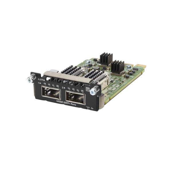 Aruba 3810M 2QSFP+ 40GbE Module modulo del commutatore di rete (HPE ARUBA 40 GIGABIT QSFP+ x 2 MODULE)Hpe0888793596654JL079A