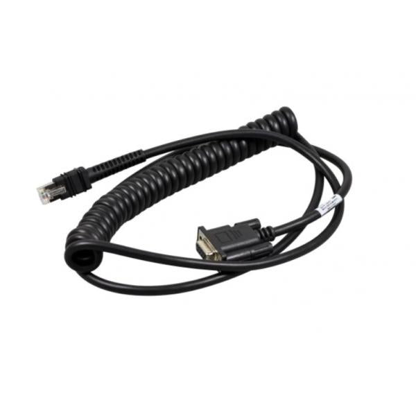Zebra CBA-R73-C09ZAR lettero codici a barre e accessori Prolunga (CABLE RS232 DB9 MALE CONNECTOR - 2.8M COILED R PIN 9 TXD 2 TRUE)ZebraCBA-R73-C09ZAR