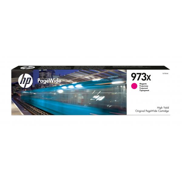 HP Cartuccia magenta ad alta capacità originale 973X PageWide (Tinte HP 973x / F6T82AE Magenta)HpF6T82AE
