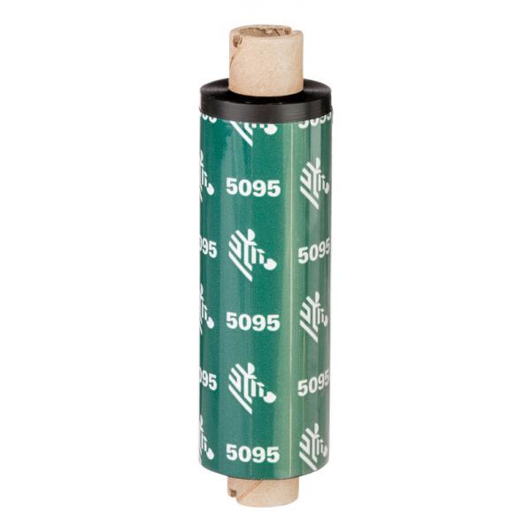 Zebra 5095 Resin nastro termico 30 m Nero (RIBBON 5095 RESIN 110MM - 30 METERS CASSETTE BOX OF 10)Zebra05095BK110D
