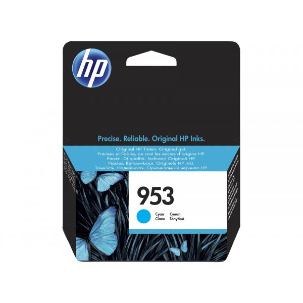 HP Cartuccia di inchiostro originale ciano 953 (INK CARTRIDGE NO 953 CYAN - DE/FR/NL/BE/UK/SE/IT)HpF6U12AE#BGX