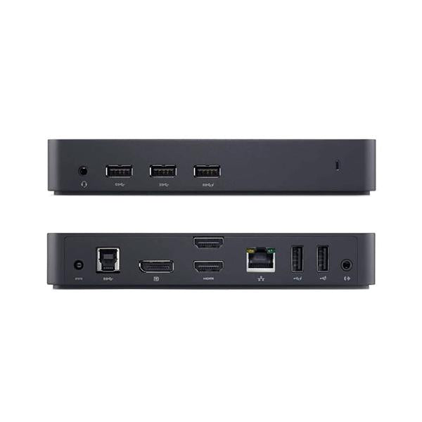 DELL D3100 Cablato Nero (USB 3.0 Ultra HD Triple Video - Docking D3100 D3100, Wired, - 3.5 mm, 10,1000 Mbit/s, Black, USB - Warranty: 12M)Dell5704174086826452-BBOR