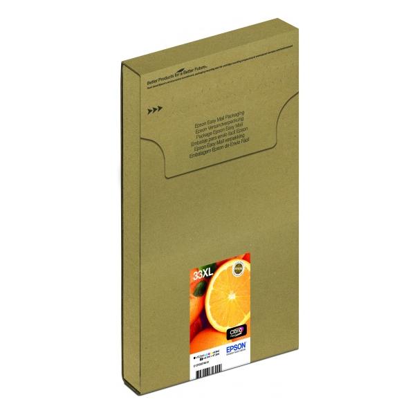 Epson Oranges Multipack 5-colours 33XL Claria Premium Ink EasyMail (Epson 33XL Multipack - 5 pakker - XL -)EpsonC13T33574510