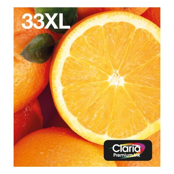 Epson Oranges Multipack 5-colours 33XL Claria Premium Ink EasyMail (Epson 33XL Multipack - 5 pakker - XL -)EpsonC13T33574510