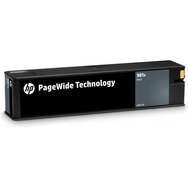 HP Cartuccia nero originale ad alta capacità 981X PageWide (HP 981X BLACK INK CARTRIDGE HIGH YIELD)HpL0R12A
