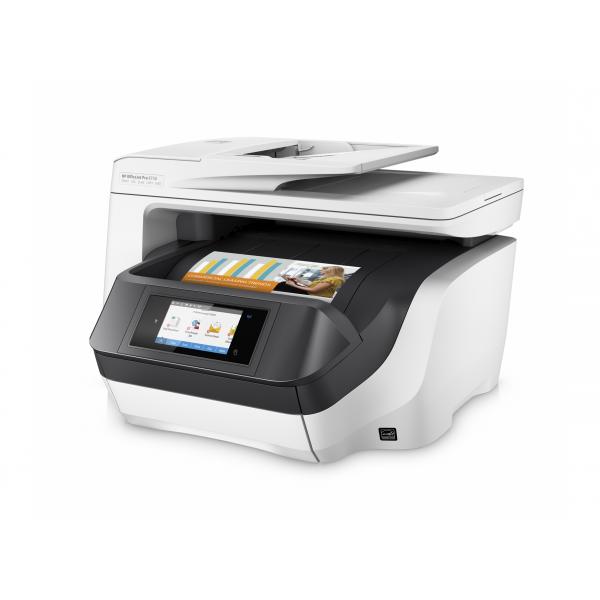 HP OfficeJet Pro 8730 Wireless All-in-One Colore Stampante, Instant Ink; Stampa fronte/retro (OfficeJet Pro 8730 All-in-One - **New Retail** - Printer - Warranty: 12M)HpD9L20A#A80