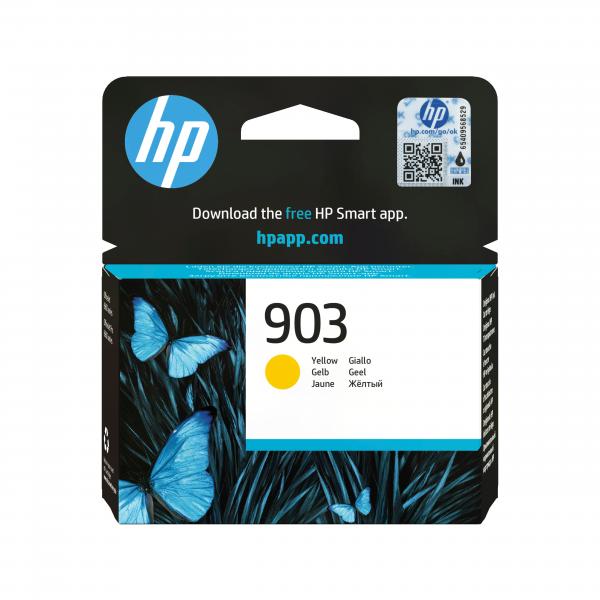 HP Cartuccia di inchiostro giallo originale 903 (HP 903 YELLOW INK CARTRIDGE)HpT6L95AE