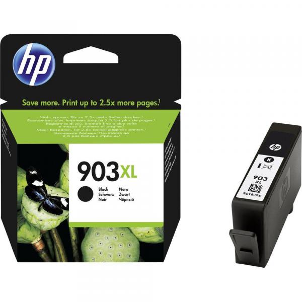 HP Cartuccia di inchiostro nero originale ad alta capacità 903XL (HP 903XL - Hjtydende - sort - origina)HpT6M15AE#301