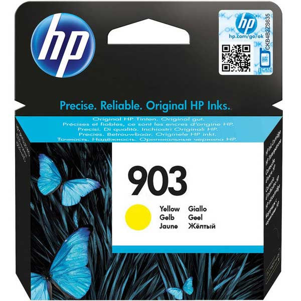 HP Cartuccia di inchiostro giallo originale 903 (HP 903 - gul - original - bl?kpatron)HpT6L95AE#BGY