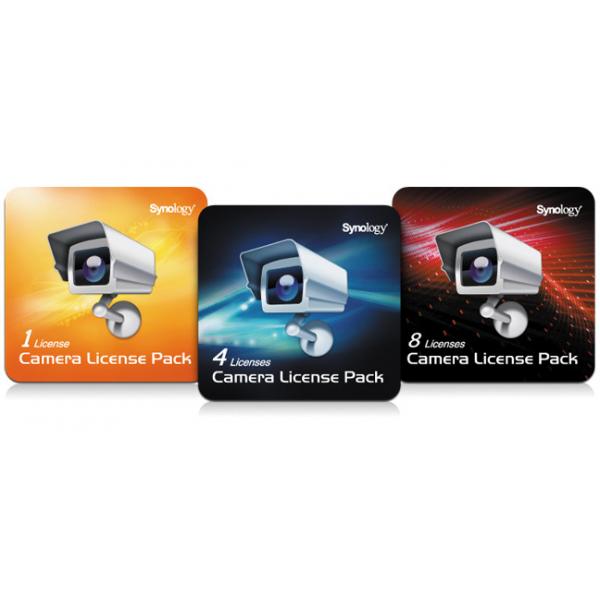 Synology 4 cam Lic Pack 4 licenza/e (Synology Surveillance Device License Pack - Licence - 4 cameras)SynologyDEVICELICENSE(X4)