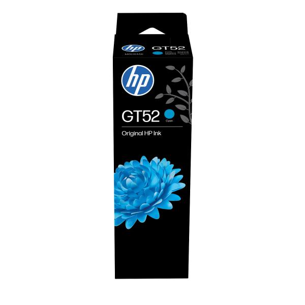 HP Flacone di inchiostro ciano originale GT52 (HP GT52 CYAN ORIGINAL INK - HUNGARY ONLY)Hp0190780132517M0H54AE