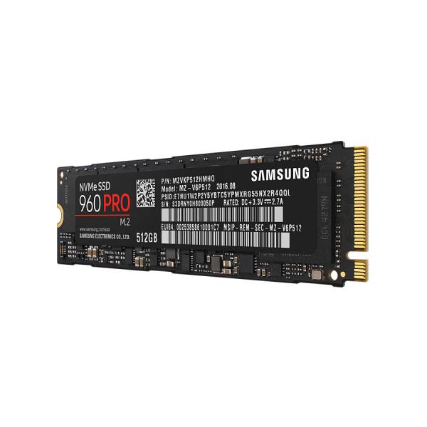 Samsung 960 PRO NVMe M.2 SSD 512 GB (Samsung 960 PRO V-NAND M.2 512GB)SamsungMZ-V6P512BW