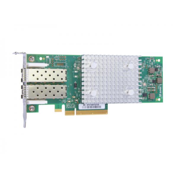 HPE P9M76A scheda di rete e adattatore Interno Fibra 32000 Mbit/s (HPE HBA STOREFABRIC SN1600Q 32G FC,2-PORT)HpeP9M76A