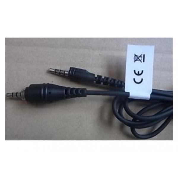Zebra CBL-HS2100-3MS1-01 cavo audio 1,1 m 3.5mm Nero (3.5MM JACK 43 1.1M - STANDARD CABLE ASSEMBLY)ZebraCBL-HS2100-3MS1-01