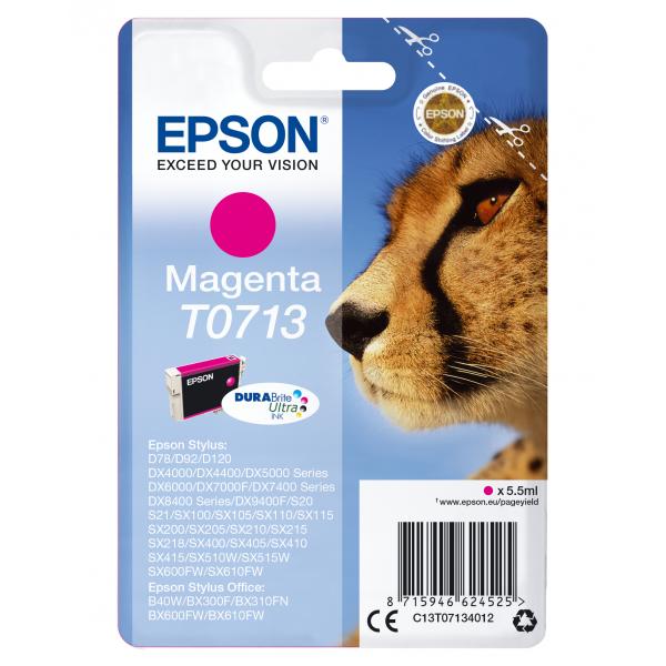 Epson Cartuccia Magenta (Epson T0713 - magenta - original - bl? LEADTIME5DAYS:leadtime of 5 days)EpsonC13T07134012