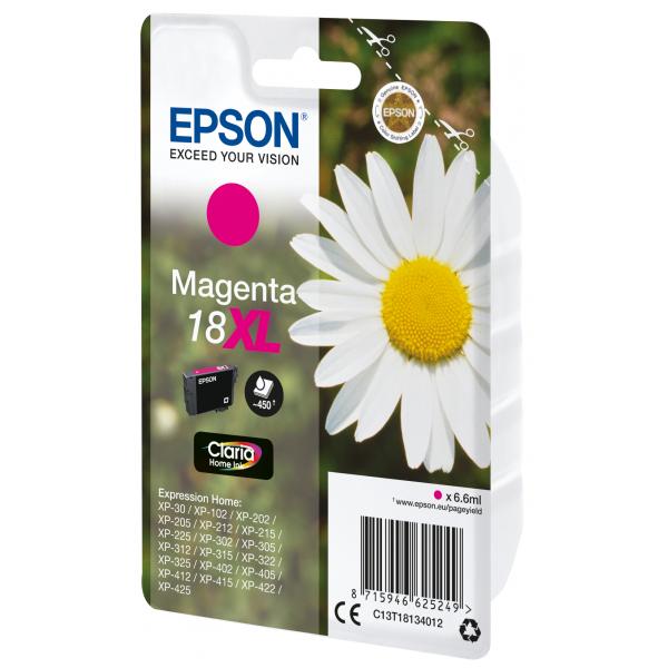 Epson Daisy Inchiostro magenta singolo Claria Home Margherita 18XL (EPSON T1813 18XL MAGENTA INK Claria Home DAISY 470PAGES)EpsonC13T18134012