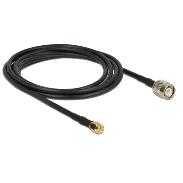 DeLOCK 89506 cavo coassiale CFD200 2,5 m Connettore TNC SMA Nero (DELL FAN 60X15MM 12V KLMTH OPPLX)Dell404361989506989506