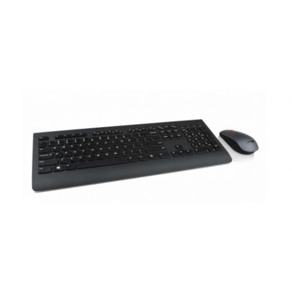 Lenovo 4X30H56804 tastiera Mouse incluso Universale RF Wireless Danese Nero (Lenovo Professional Combo - tastatur)Lenovo4X30H56804