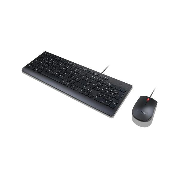 Lenovo 4X30L79894 tastiera Mouse incluso Ufficio USB Francese Nero (Lenovo Essential Wired Keyb. and Mouse Combo -FR. KEYBOARD: French. WARRANTY: 1YR CCR)Lenovo4X30L79894