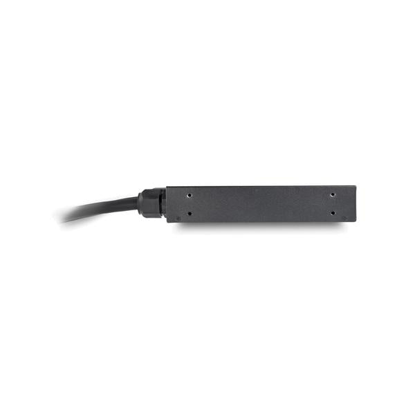 APC AP7155B contatore elettrico Elettronico A spina Nero (APC In-Line Current Meter AP7155B - Current monitoring device - AC 230 V - Ethernet 10/100, RS-232 - output connectors: 1 - for P/N: AR109SH4, SCL400RMJ1U, SCL500RMI1UC, SCL500RMI1UNC, SMTL100...