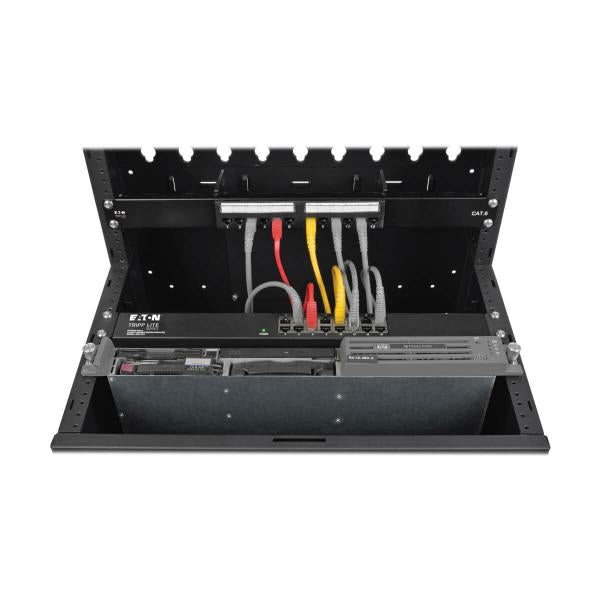 Tripp Lite SRWF12U38 rack 12U Rack indipendenti Nero (12U WALL MOUNT RACK ENCLOSURE - VERTICAL LOW PROFILE SERV CABIN)Eaton0037332195852SRWF12U38