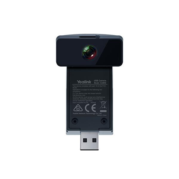 Yealink CAM50 2 MP Nero 1280 x 720 Pixel 30 fps (CAM50 IP PHONE CAMERA - CAM50, 2 MP, 63.2, Auto, - 1280 x 720 pixels, 30 fps, HD-Ready - Warranty: 12M)YealinkCAM50