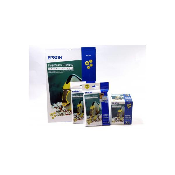 Epson Premium Glossy Photo Paper - 10x15cm - 20 Fogli (Epson Premium - fotopapir - skinnende)EpsonC13S041706