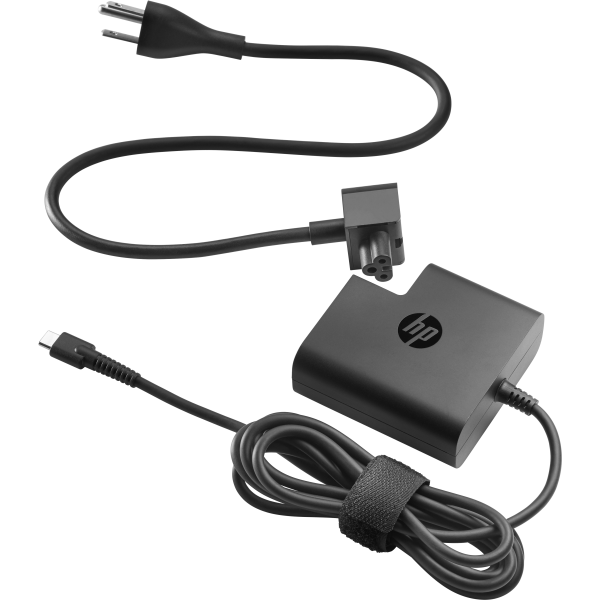 HP Adattatore di alimentazione 65 W USB-C (65W AC Adapter USB Type-C includes power cable)Hp1HE08AA