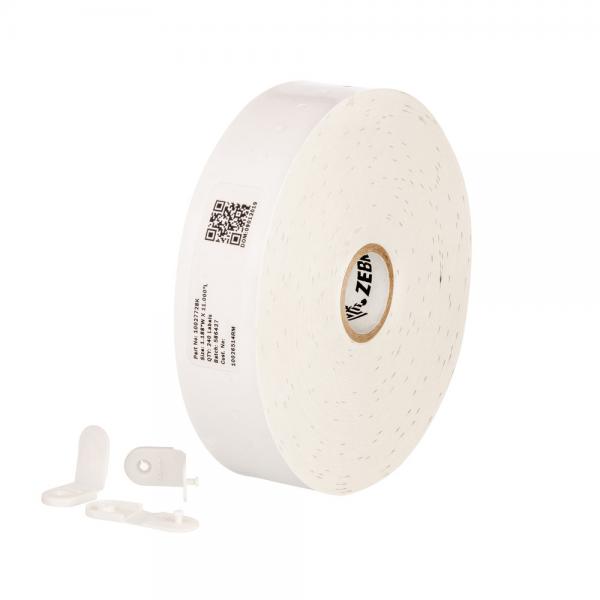 Zebra Z-Band Quickclip Wristband Bianco (WRISTBAND POLYPROP 30.2X279.4MM - Z-BAND QUICKCLIP 240/ROLL 4/BOX)Zebra10027730K