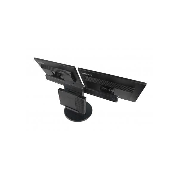 Lenovo 4XF0L72016 Supporti a parete per TV Scrivania Nero (Lenovo Tiny In One - Stand - for 2 monitors / mini PC - screen size: 17-23)Lenovo08894883466534XF0L72016