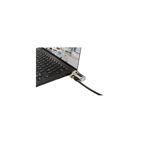 DELL 461-AAEU cavo di sicurezza Nero, Acciaio inox 1,8 m (461-AAEU cable lock Black, - Chrome 1.8 m - Warranty: 12M)Dell461-AAEU