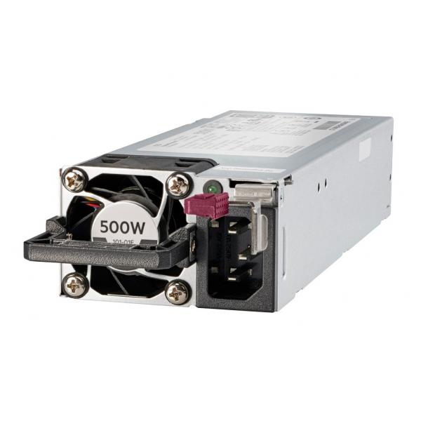 HPE 500W Flex Slot Platinum Hot Plug Low Halogen Power Supply Kit (500W FS Plat Ht Plg LH - **New Retail** - Pwr Sply Kit - Warranty: 36M)Hpe865408-B21