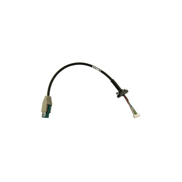 Zebra CBL-VC80-KBUS1-01 cavo USB 220 m USB A Nero (22 CM USB VC80 CABLE FOR KBD - .)ZebraCBL-VC80-KBUS1-01