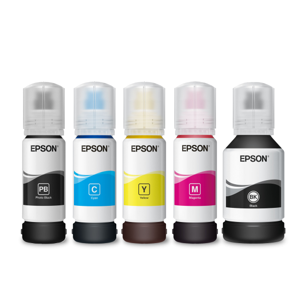 Epson 105 EcoTank Pigment Black ink bottle (105 ECOTANK BLACK INK BOTTLE)EpsonC13T00Q140