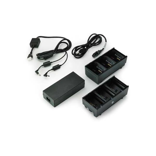 Zebra SAC-MPP-6BCHUK1-01 carica batterie AC (2X3SL BATT CHRG W. PSU UK CORD - ZQ500 ZQ600)ZebraSAC-MPP-6BCHUK1-01